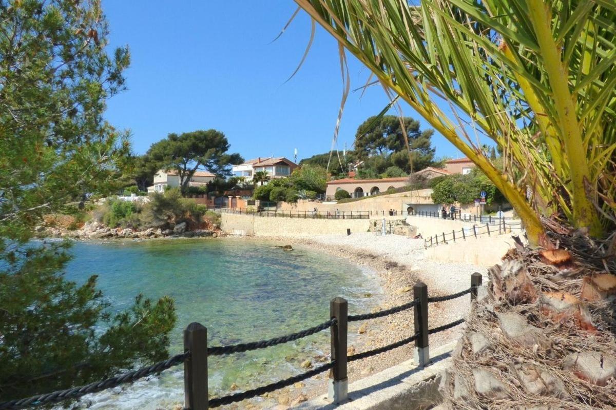 Superbe Appartement En Bord De Mer Bandol Bagian luar foto