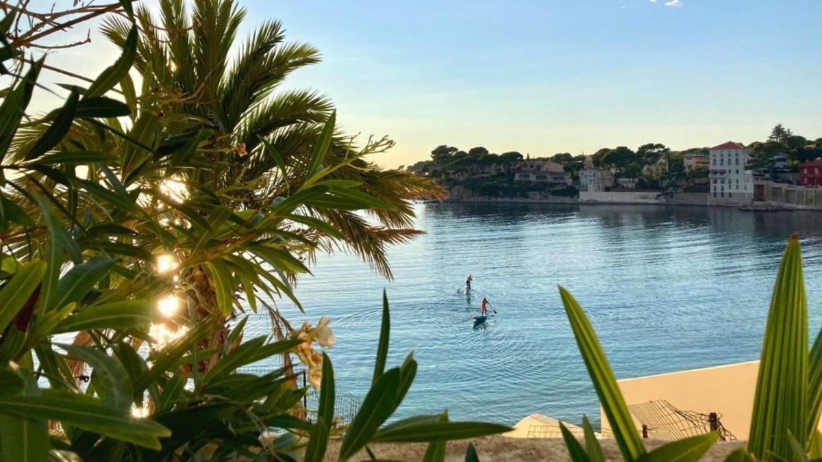 Superbe Appartement En Bord De Mer Bandol Bagian luar foto